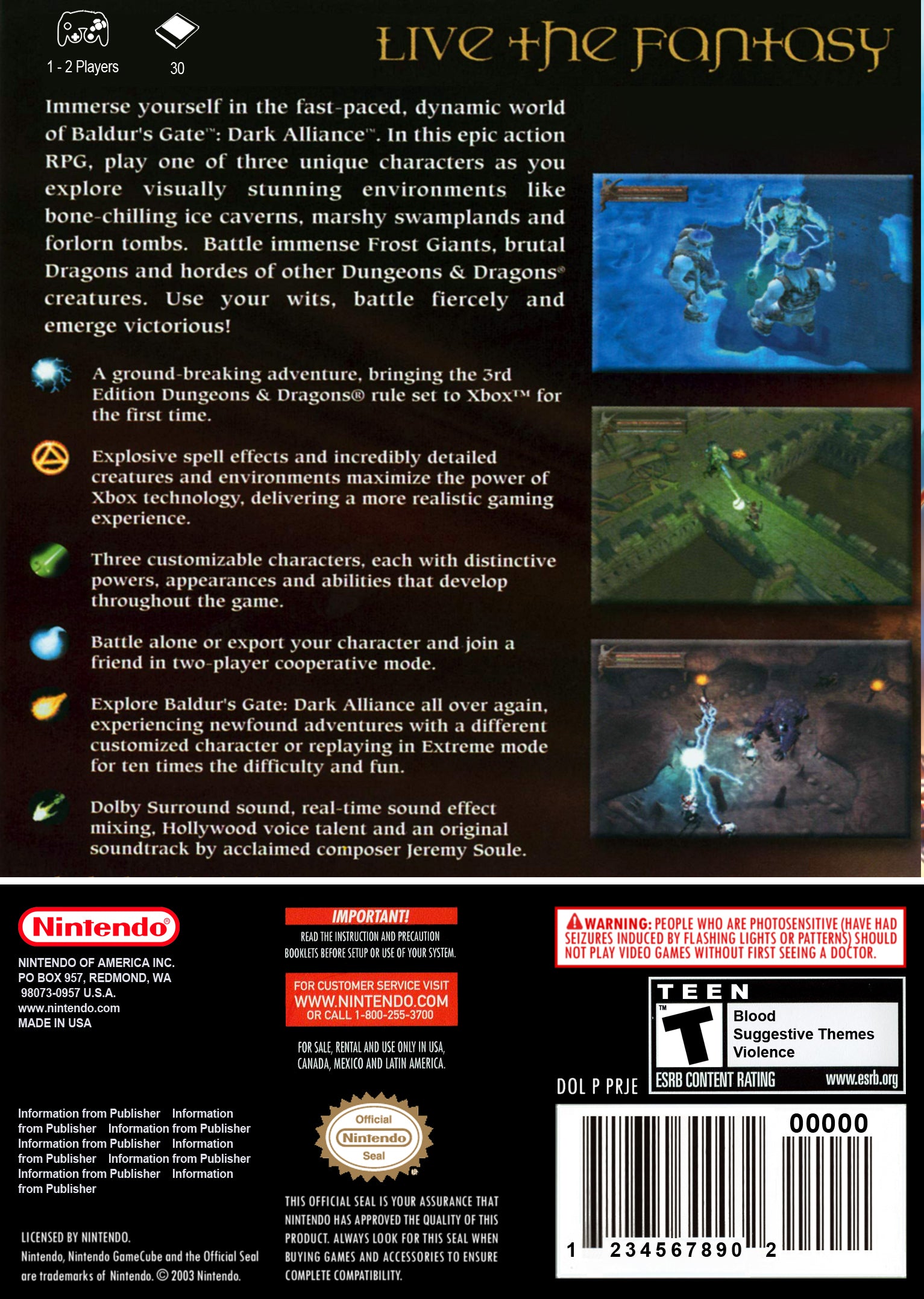 Baldur's Gate Dark Alliance