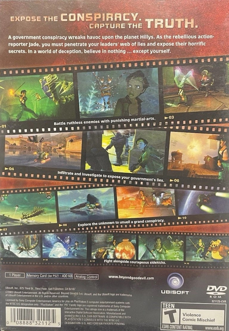 Beyond Good and Evil GameCube - Video Game - Used - CaveGamers - Image 2
