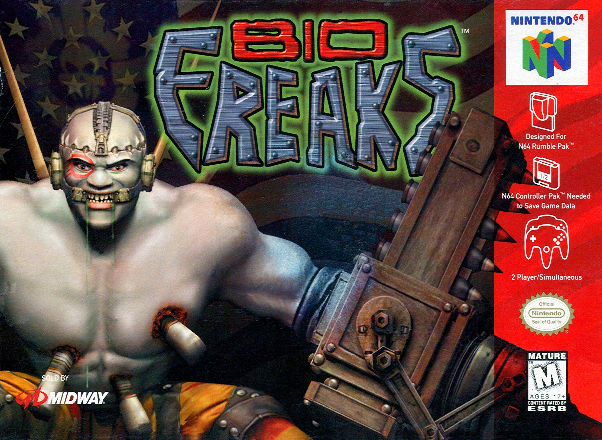 Biofreaks N64 - Video Game - Used - CaveGamers