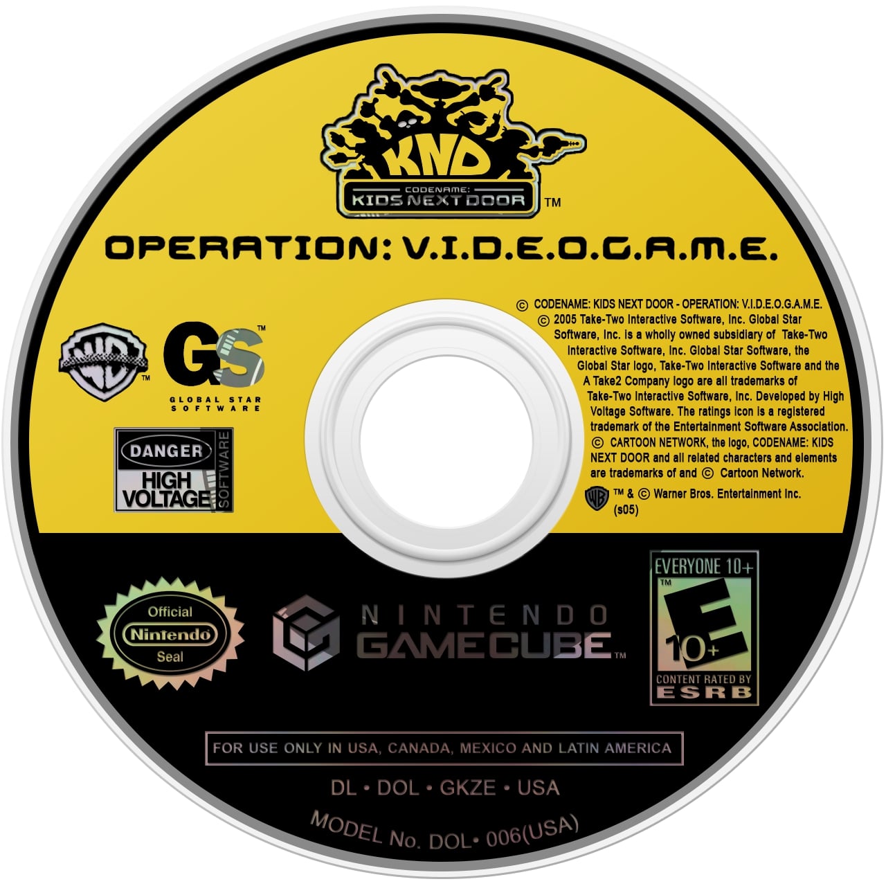 Codename Kids Next Door Operation VIDEOGAME