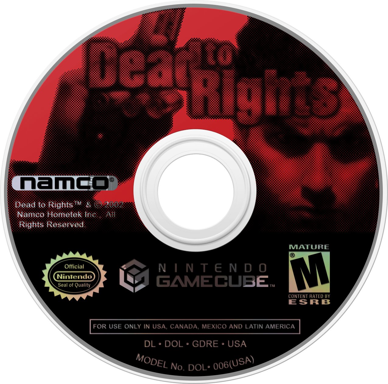 Dead to Rights GameCube - Video Game - Used - CaveGamers - Image 3