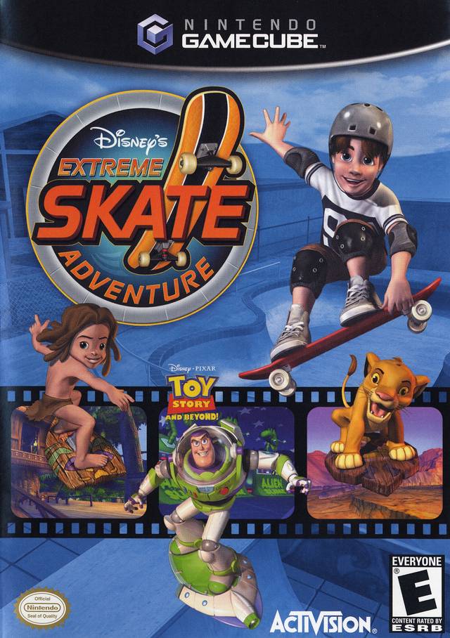 Disney's Extreme Skate Adventure GameCube - Video Game - Used - CaveGamers
