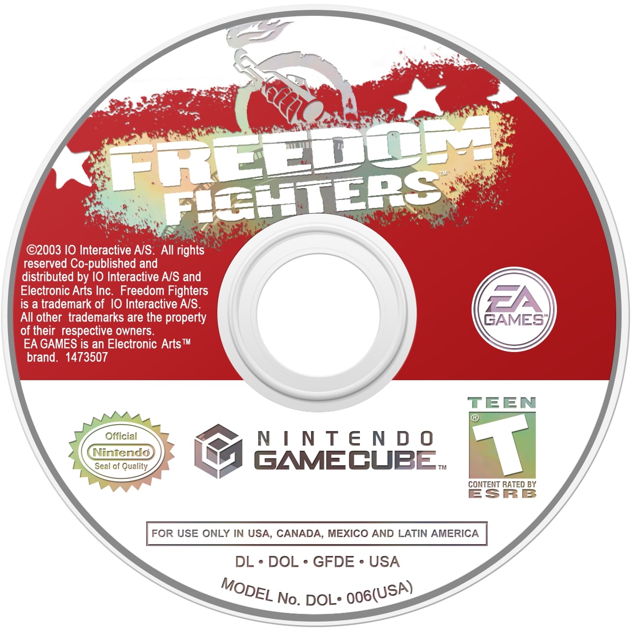 Freedom Fighters GameCube - Video Game - Used - CaveGamers - Image 3