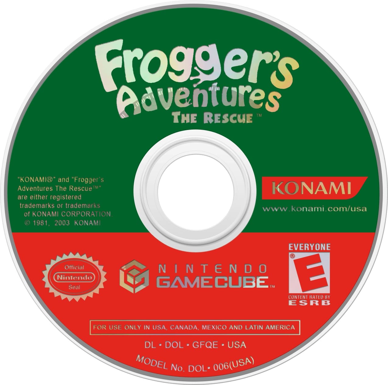 Frogger's Adventures The Rescue GameCube - Video Game - Used - CaveGamers - Image 3