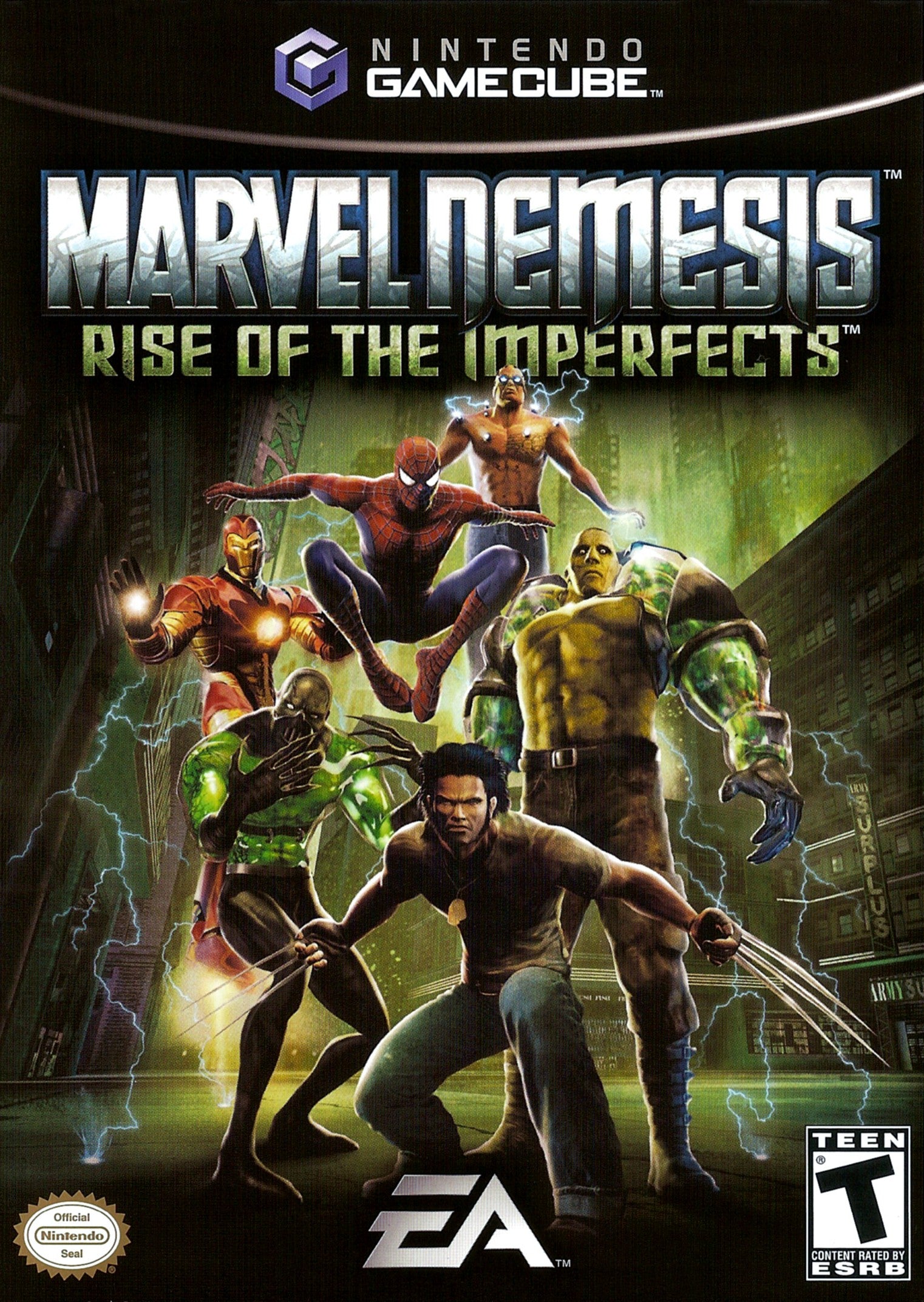 Marvel Nemesis Rise of the Imperfects GameCube - Video Game - Used - CaveGamers