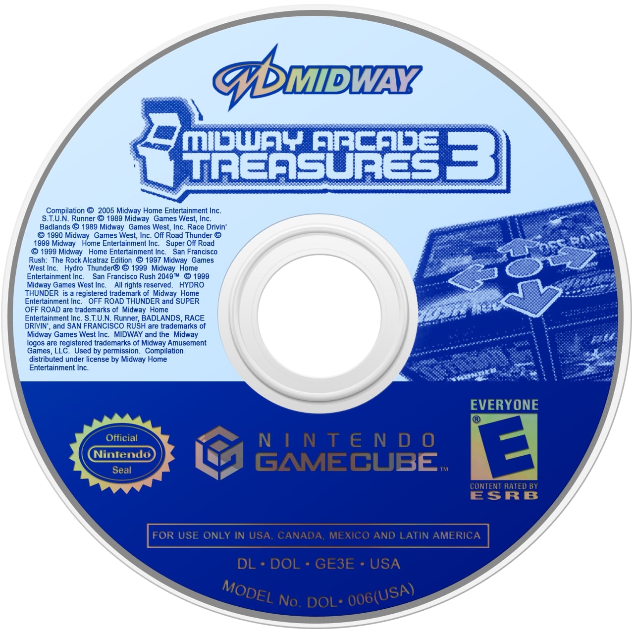 Midway Arcade Treasures 3 GameCube - Video Game - Used - CaveGamers - Image 3