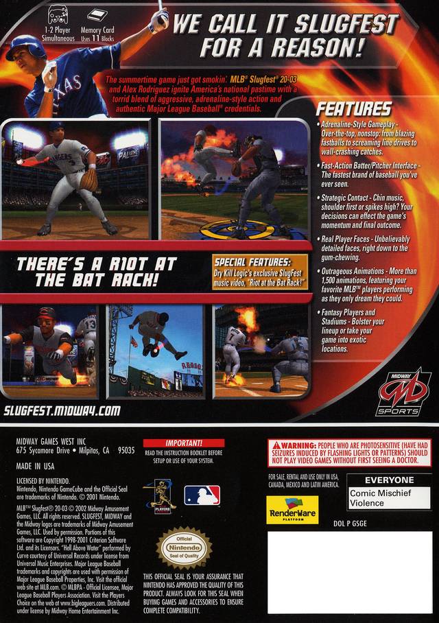 MLB Slugfest 2003