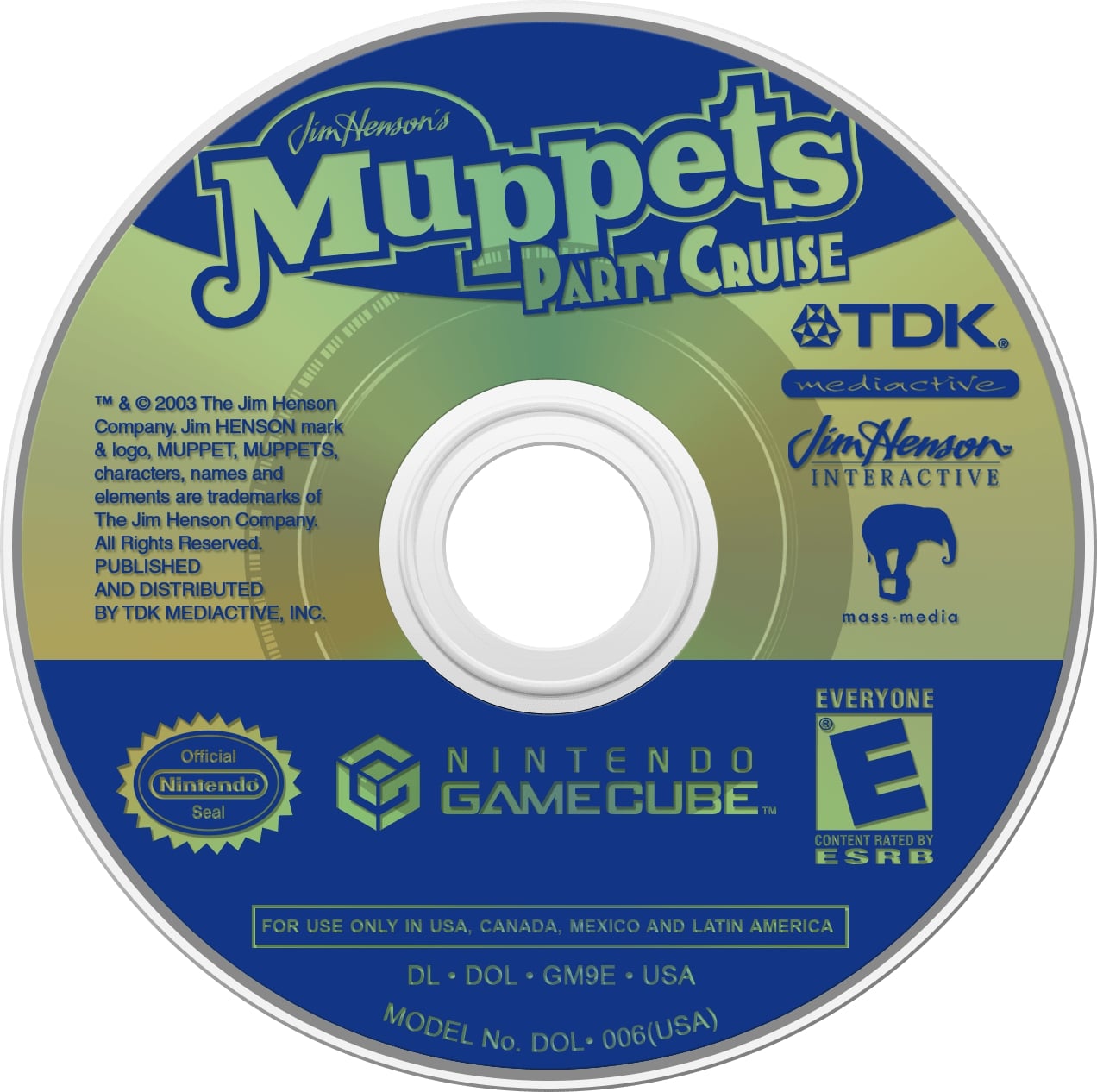 Muppets Party Cruise GameCube - Video Game - Used - CaveGamers - Image 3