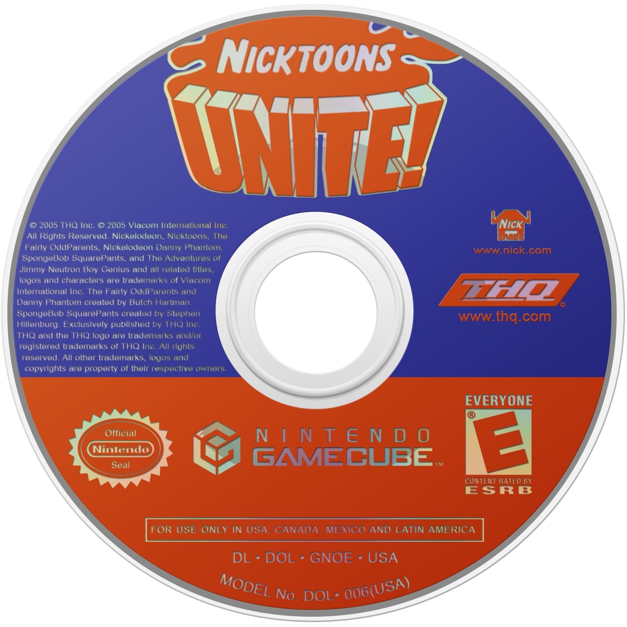 Nicktoons Unite GameCube - Video Game - Used - CaveGamers - Image 3