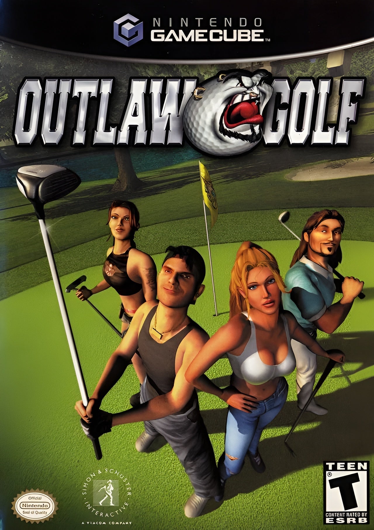 Outlaw Golf GameCube - Video Game - Used - CaveGamers