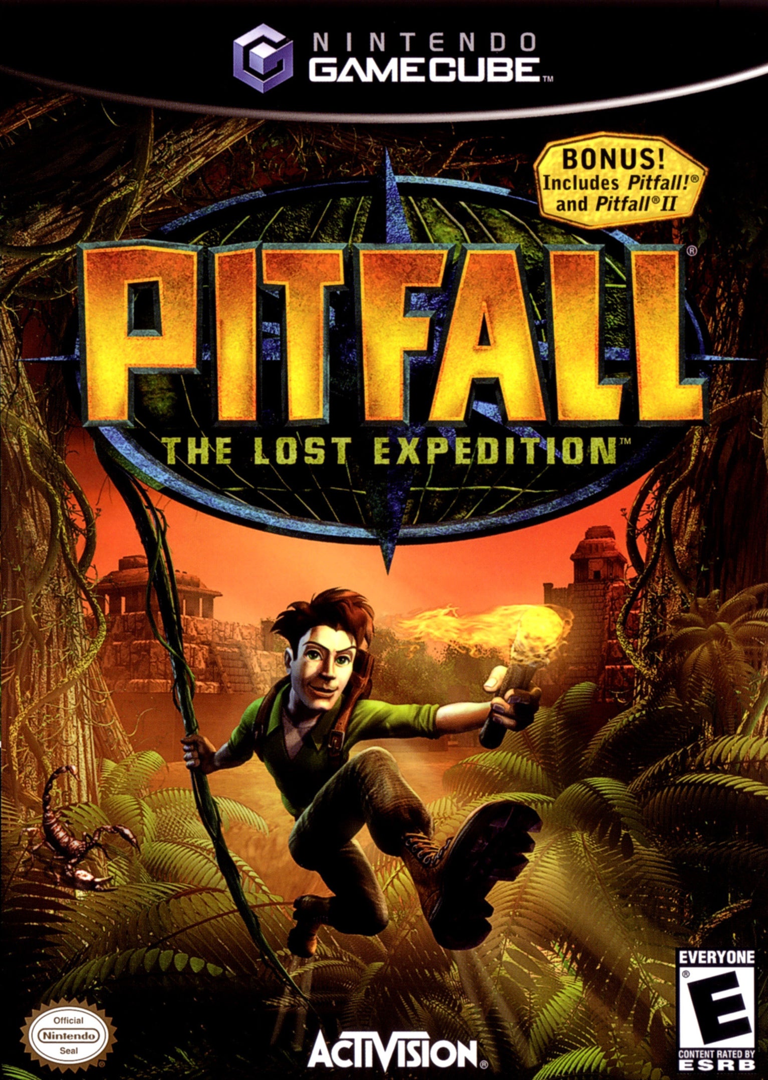 Pitfall The Lost Expedition GameCube - Video Game - Used - CaveGamers