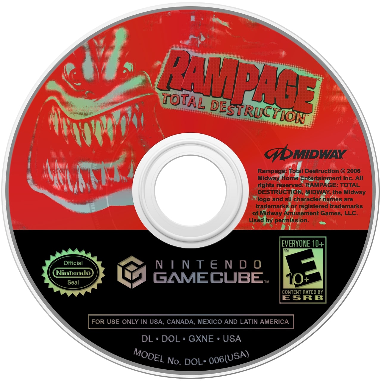 Rampage Total Destruction GameCube - Video Game - Used - CaveGamers - Image 3