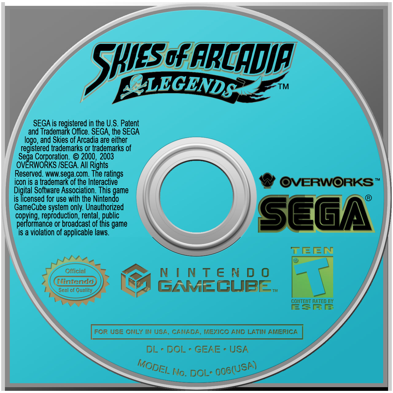 Skies of Arcadia: Legends