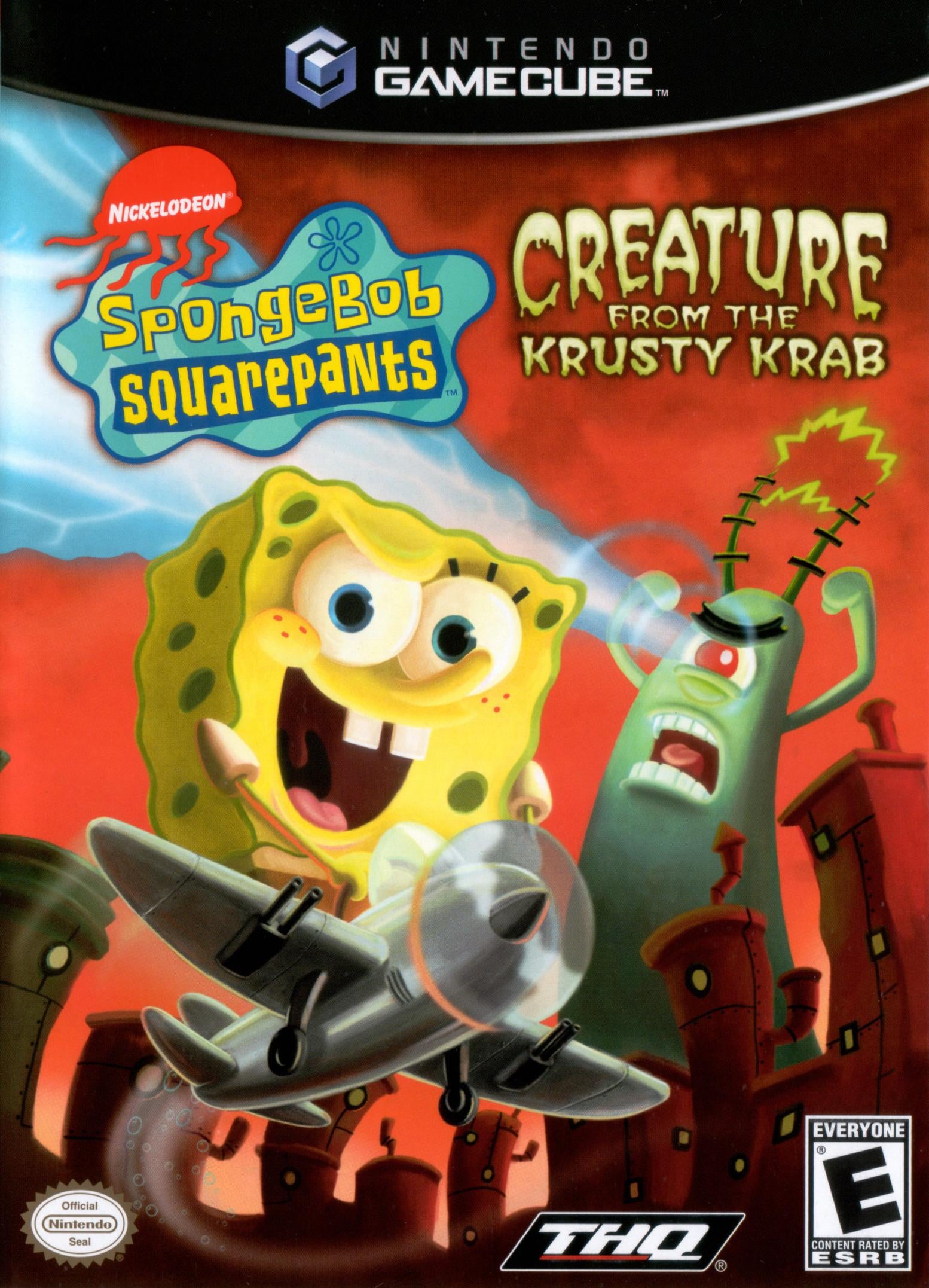 SpongeBob SquarePants Creature from Krusty Krab GameCube - Video Game - Used - CaveGamers
