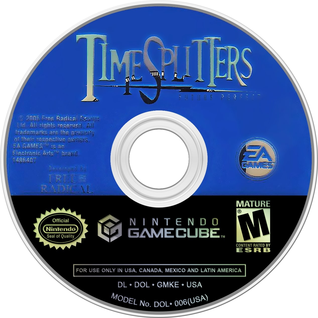 Time Splitters Future Perfect GameCube - Video Game - Used - CaveGamers - Image 3