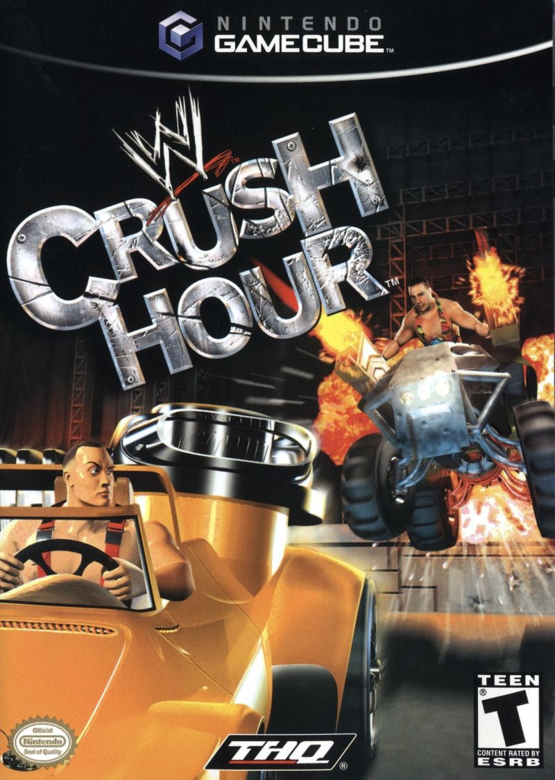 WWE Crush Hour GameCube - Video Game - Used - CaveGamers