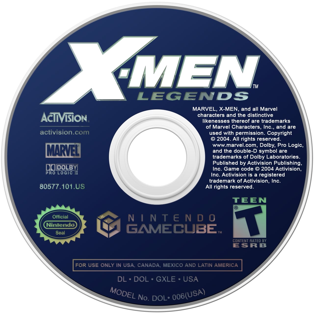 X-men Legends GameCube - Video Game - Used - CaveGamers - Image 3