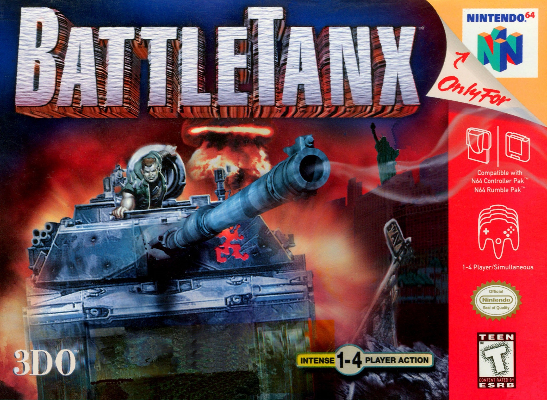 Battletanx N64 - Video Game - Used - CaveGamers