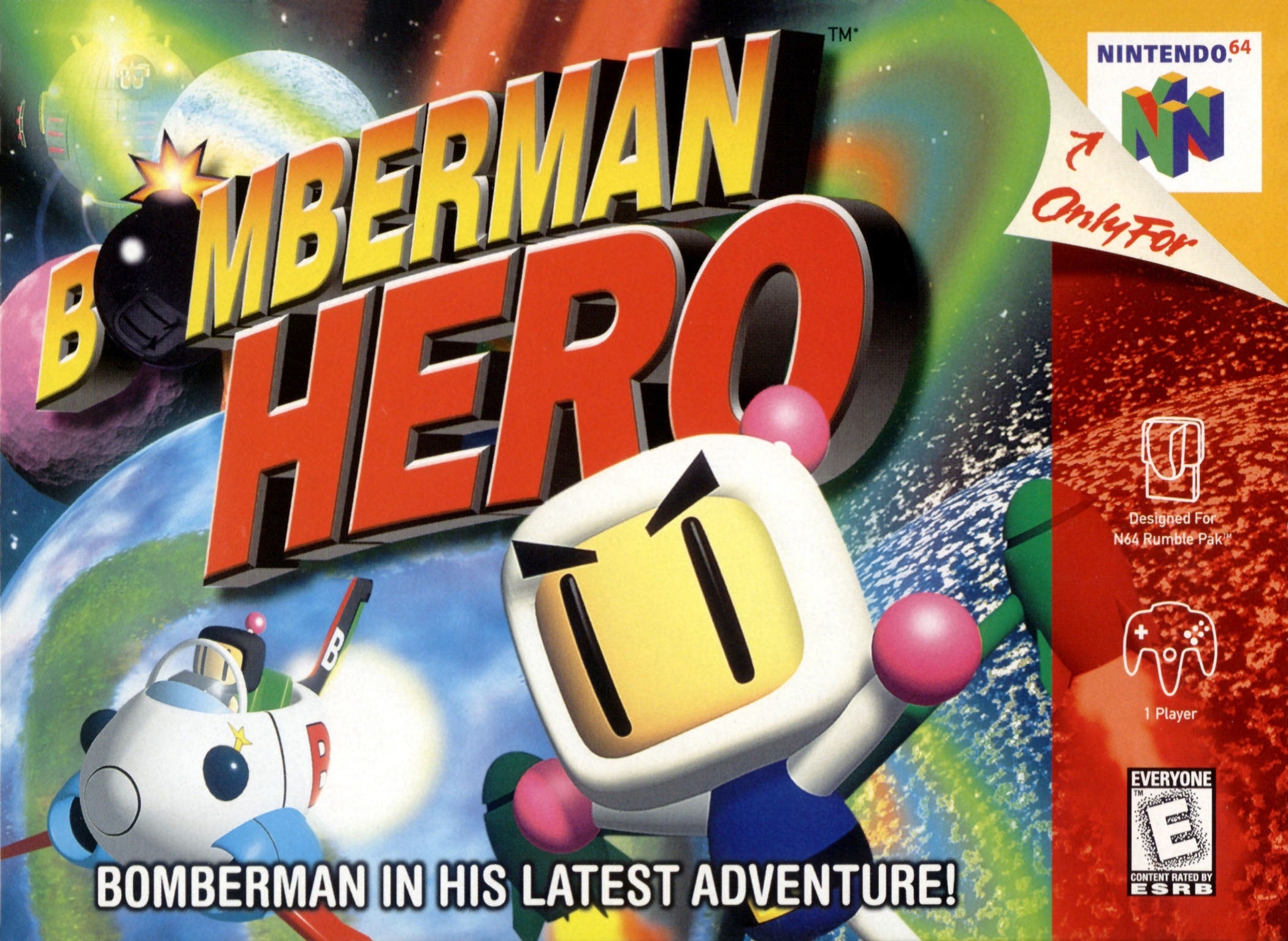 Bomberman Hero N64 - Video Game - Used - CaveGamers