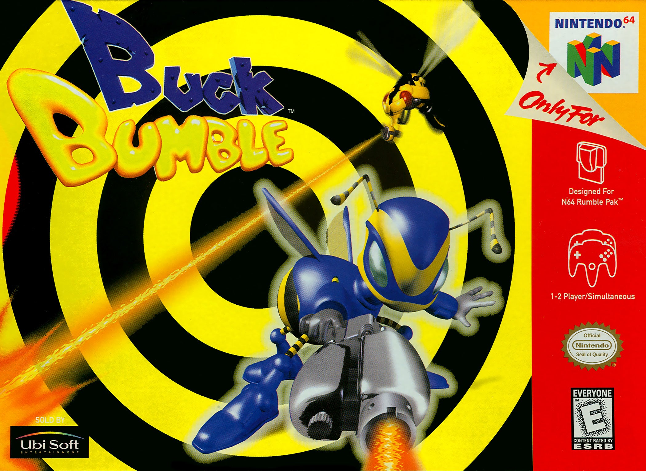 Buck Bumble N64 - Video Game - Used - CaveGamers
