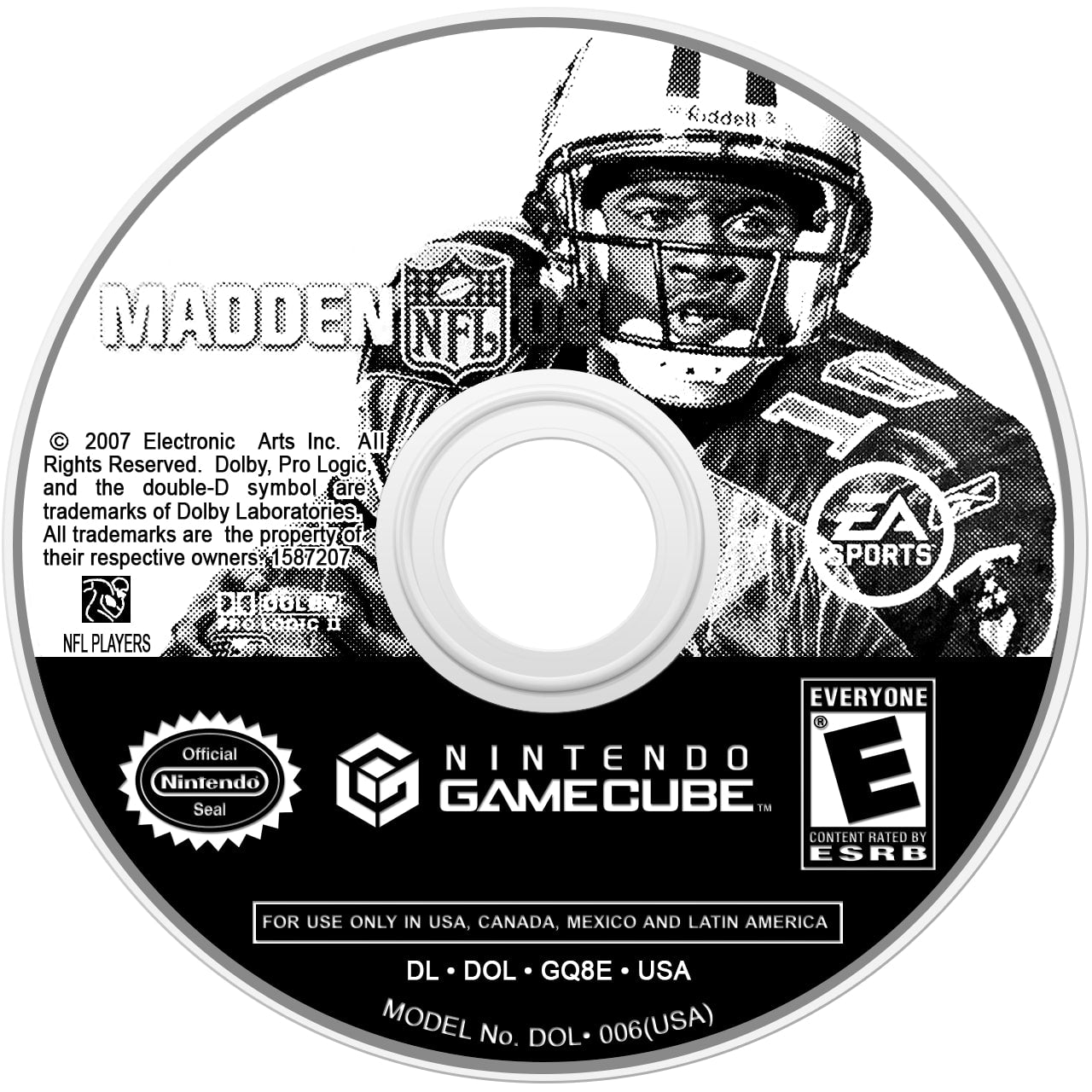 Madden 2008 GameCube - Video Game - Used - CaveGamers - Image 3