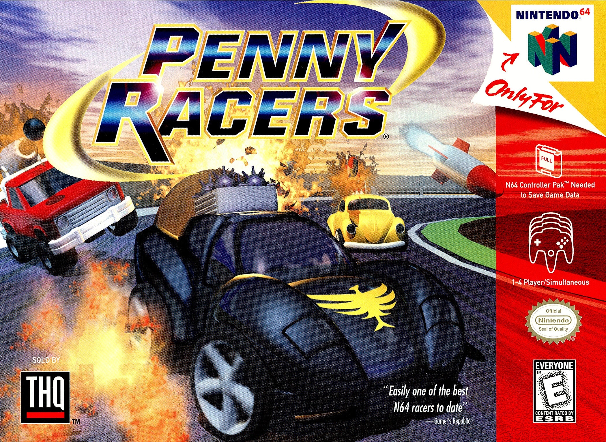 Penny Racers N64 - Video Game - Used - CaveGamers