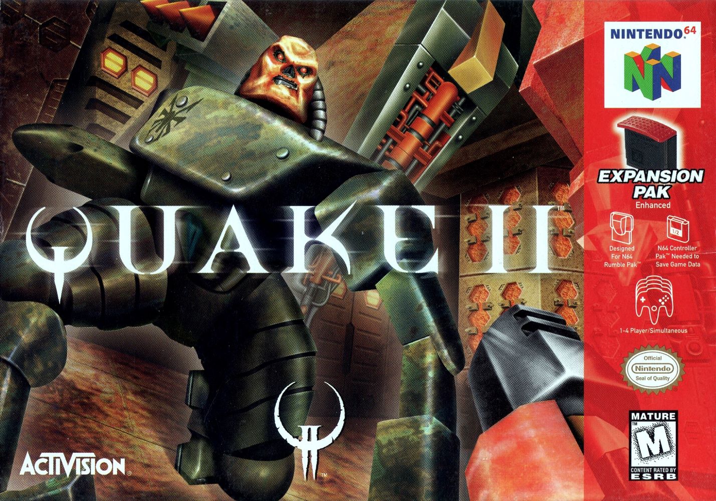 Quake II N64 - Video Game - Used - CaveGamers