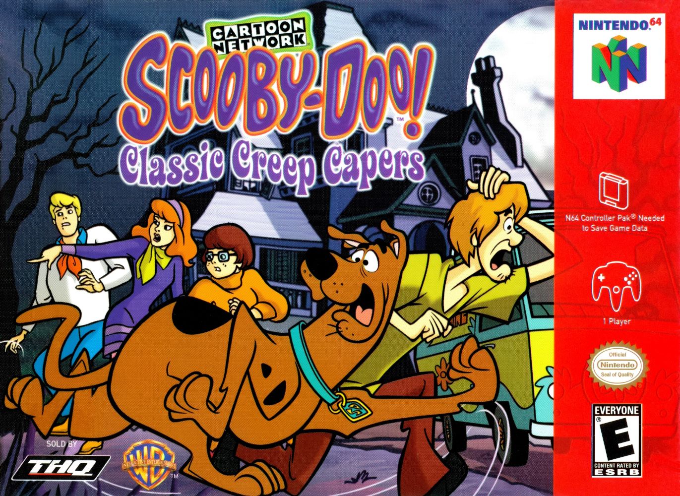 Scooby Doo Classic Creep Capers N64 - Video Game - Used - CaveGamers