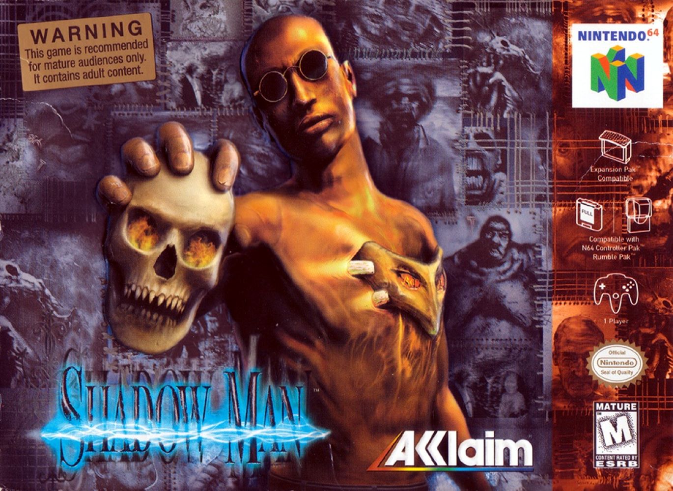 Shadow Man N64 - Video Game - Used - CaveGamers