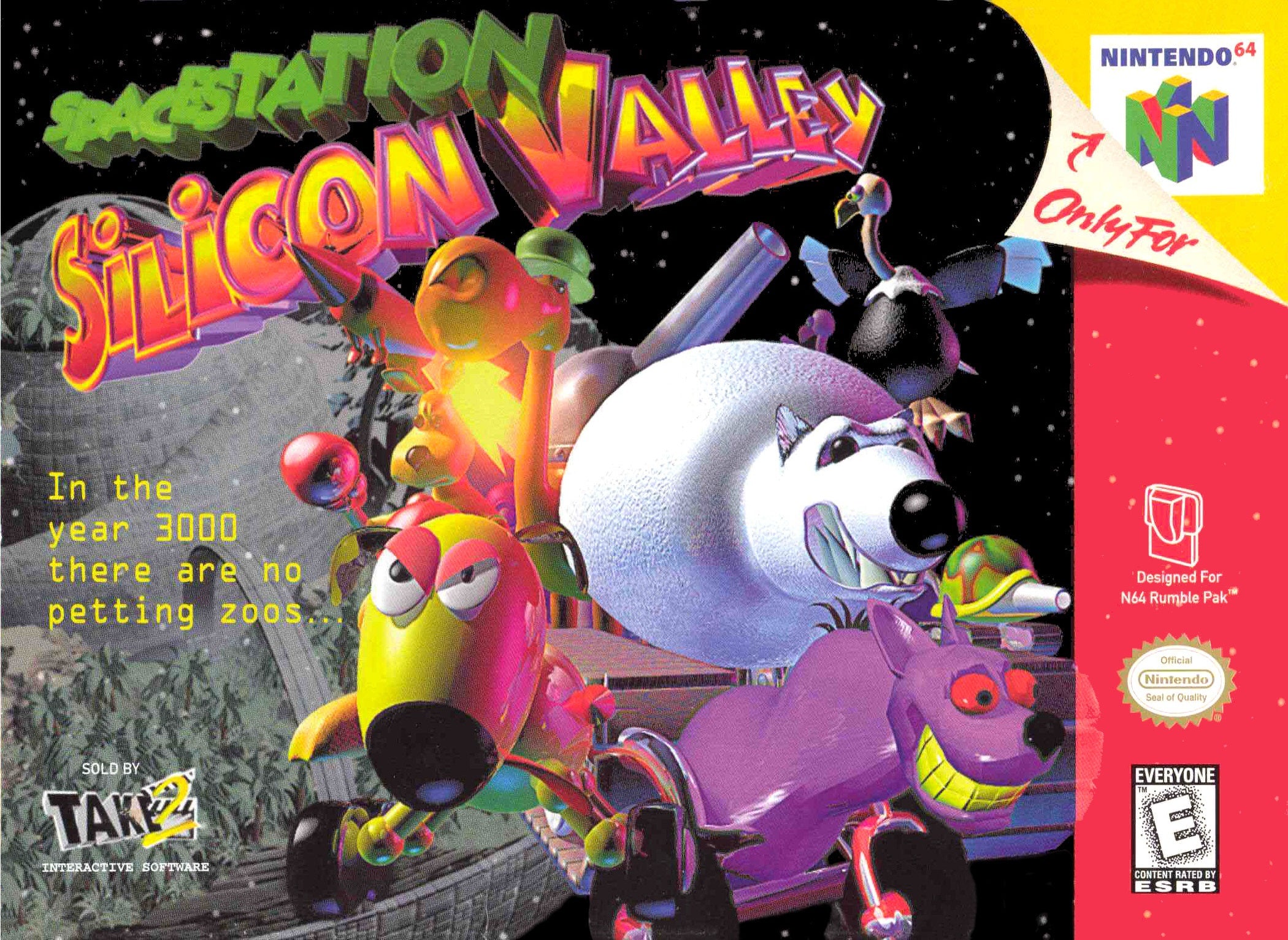 Space Station Silicon Valley N64 - Video Game - Used - CaveGamers