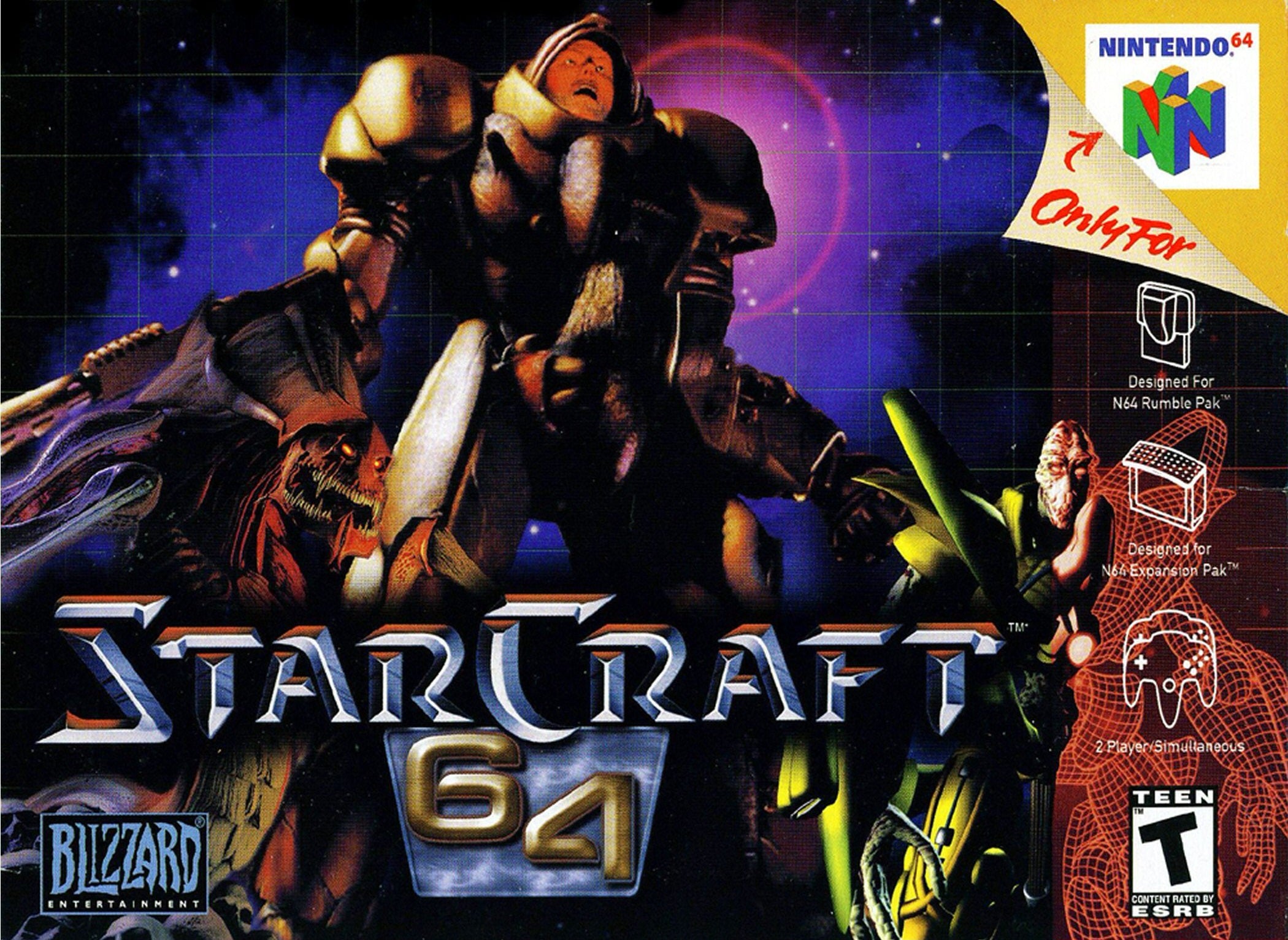 Starcraft 64 N64 - Video Game - Used - CaveGamers