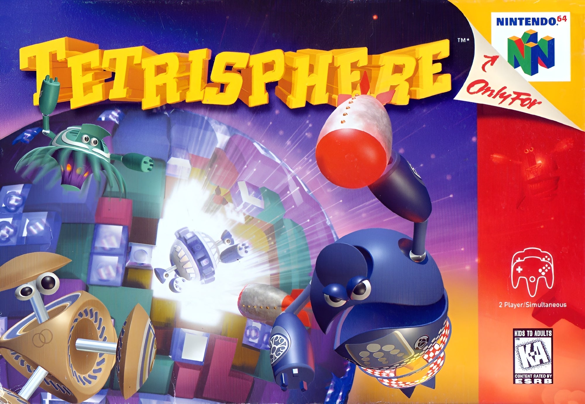 Tetrisphere N64 - Video Game - Used - CaveGamers