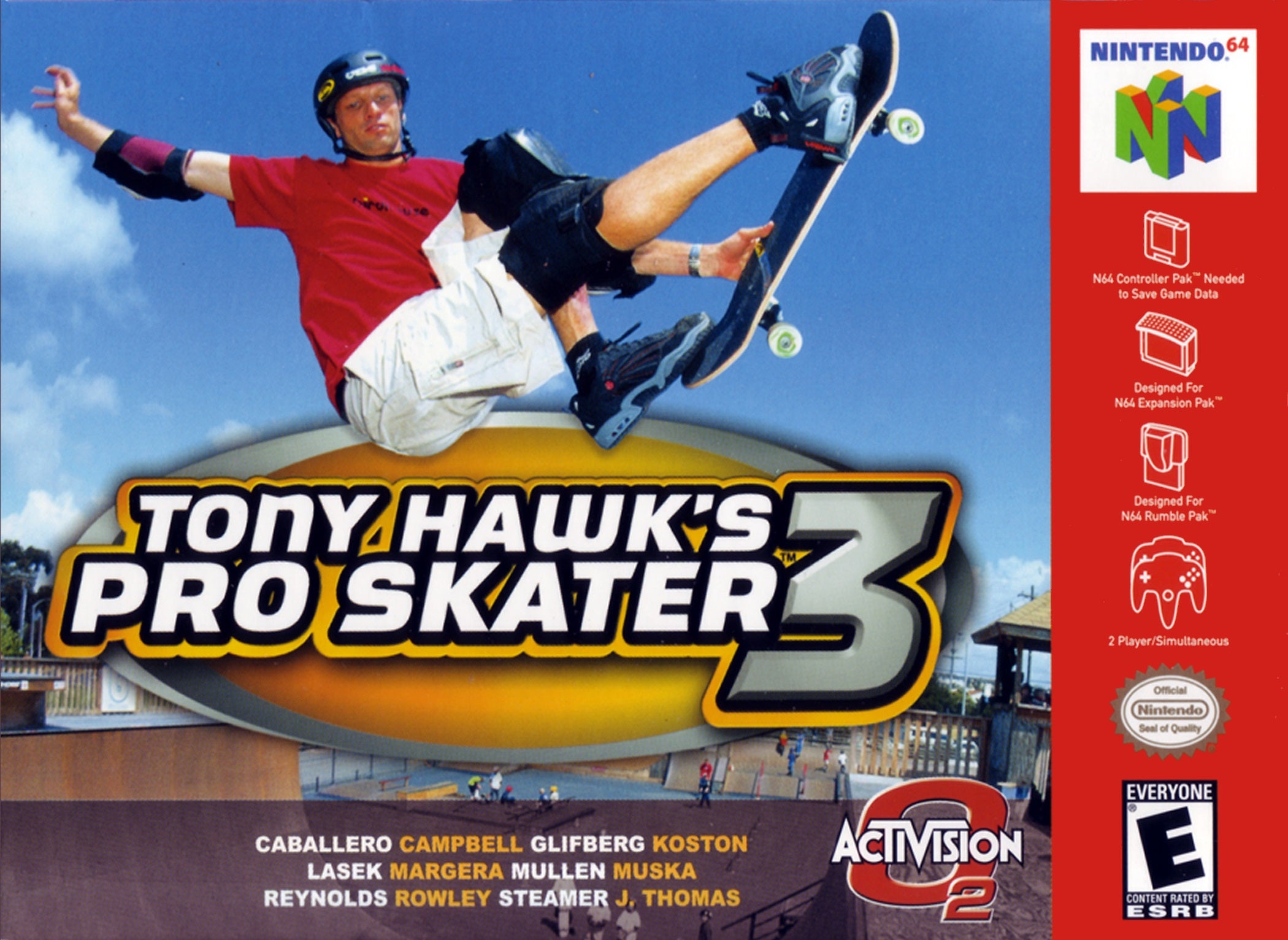 Tony Hawk 3 N64 - Video Game - Used - CaveGamers