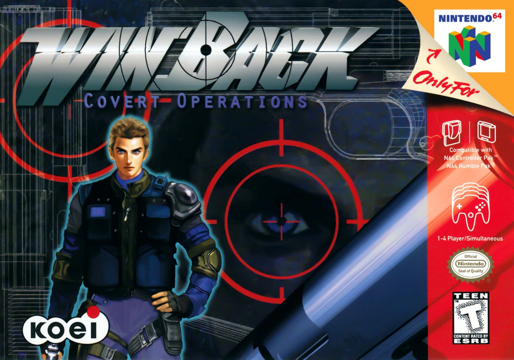 Winback Covert Operations N64 - Video Game - Used - CaveGamers