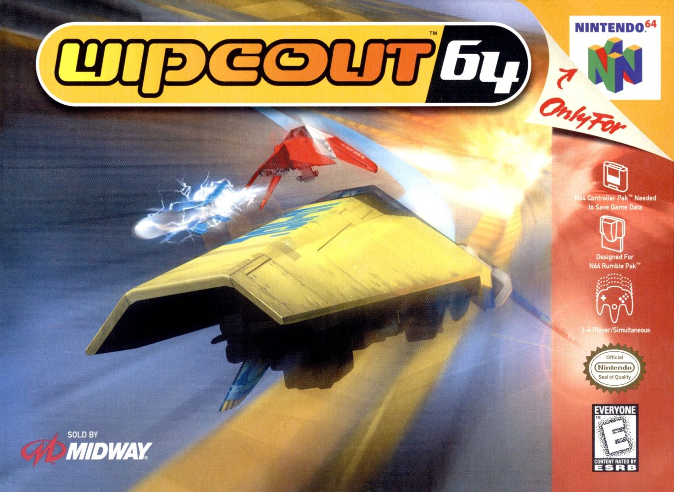 Wipeout N64 - Video Game - Used - CaveGamers