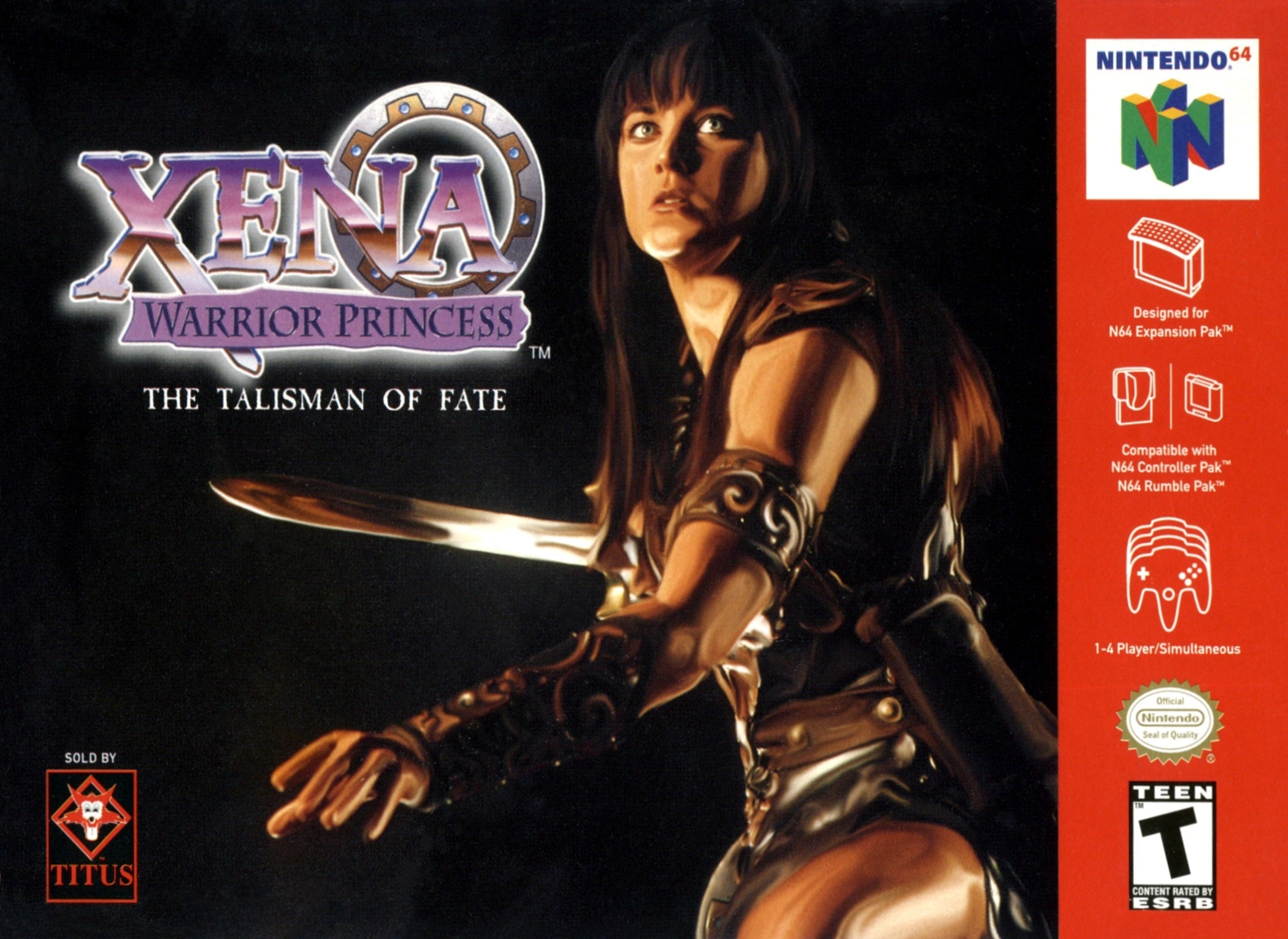 Xena Warrior Princess N64 - Video Game - Used - CaveGamers