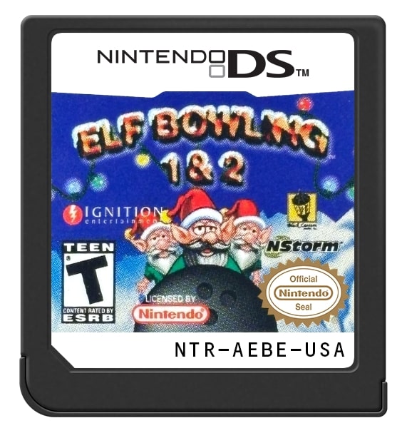 Elf Bowling 1 & 2 DS - Video Game - Used - CaveGamers - Image 3