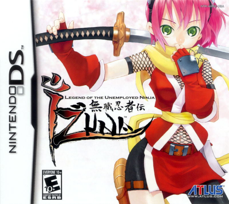 Izuna Legend of the Unemployed Ninja DS - Video Game - Used - CaveGamers