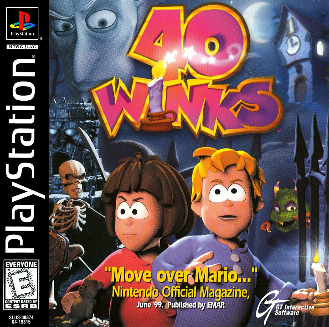 40 Winks Playstation - Video Game - Used - CaveGamers