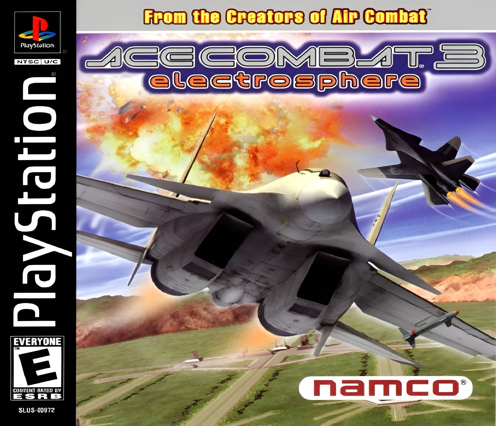 Ace Combat 3 Electrosphere Playstation - Video Game - Used - CaveGamers