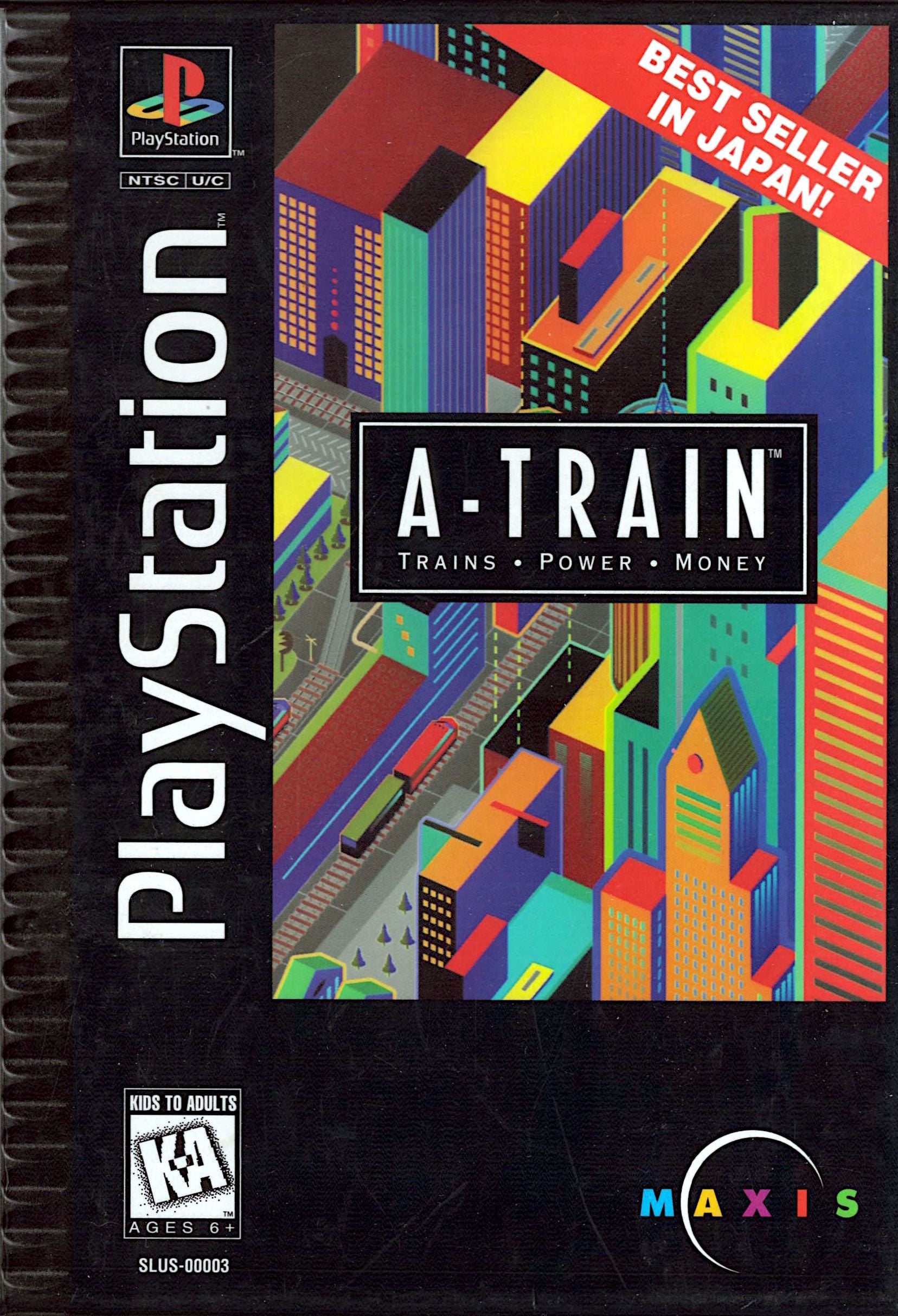 A-Train Playstation - Video Game - Used - CaveGamers