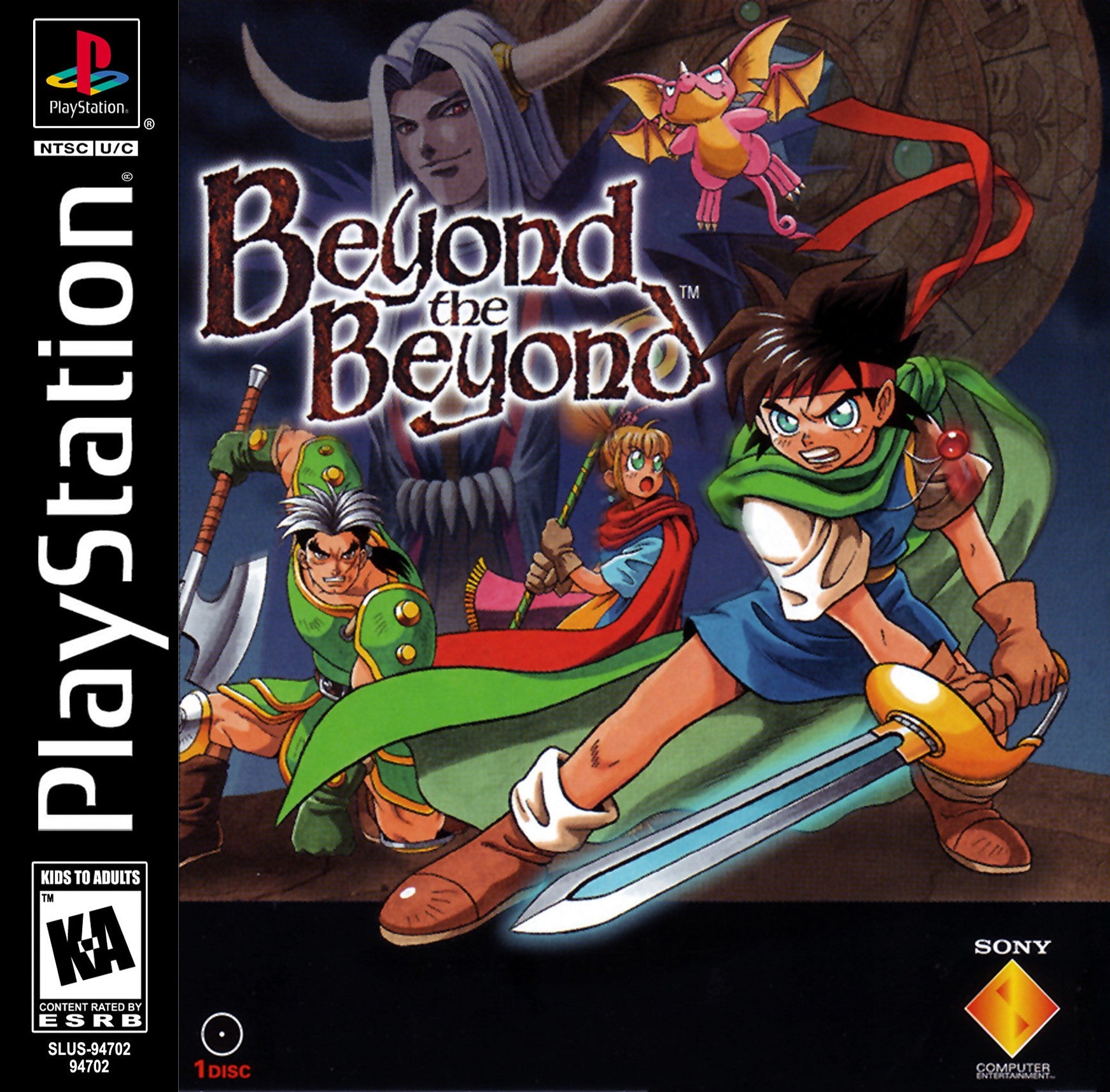 Beyond the Beyond Playstation - Video Game - Used - CaveGamers