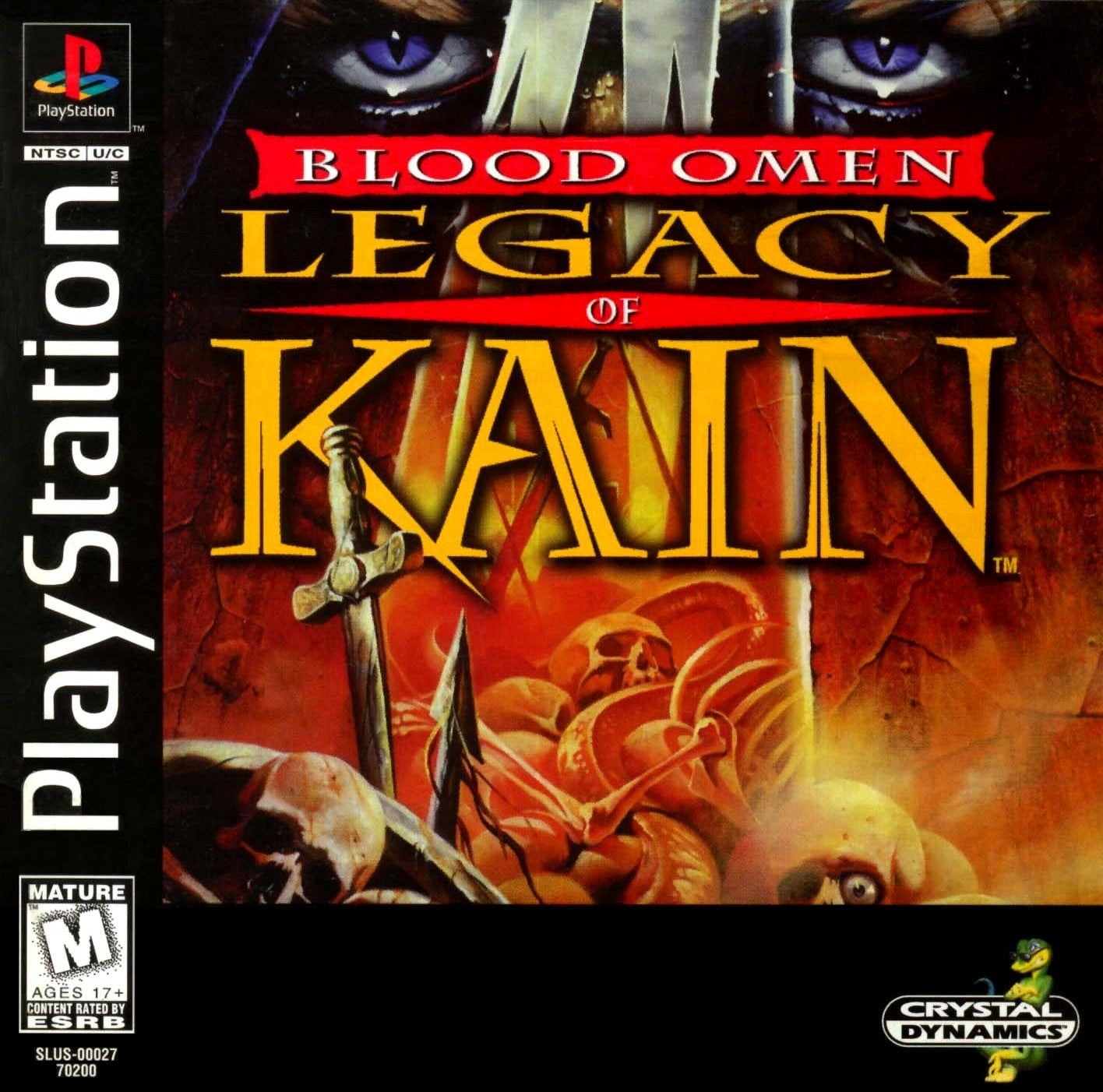 Blood Omen: Legacy of Kain Playstation - Video Game - Used - CaveGamers