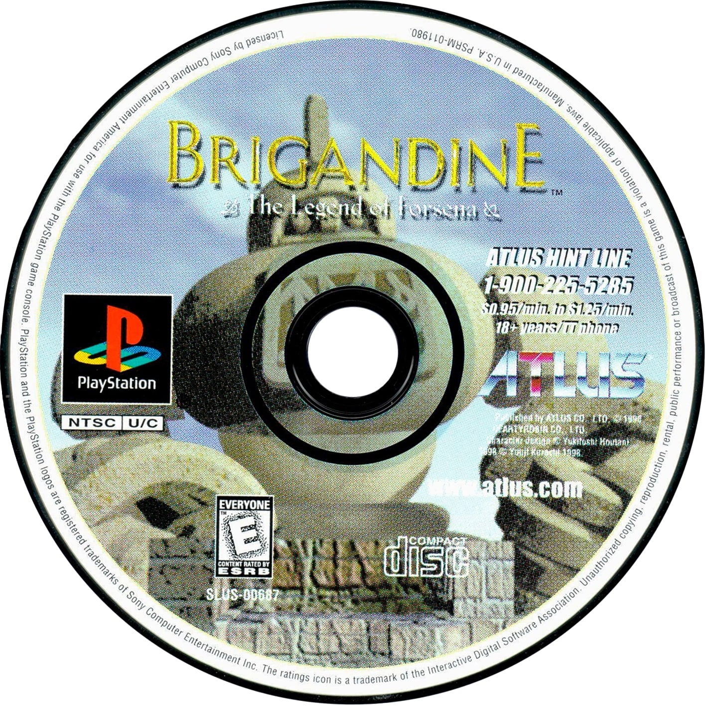 Brigandine: The Legend of Forsena Playstation - Video Game - Used - CaveGamers - Image 3