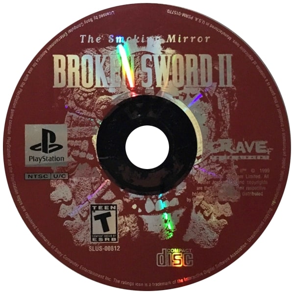Broken Sword 2 Playstation - Video Game - Used - CaveGamers - Image 3