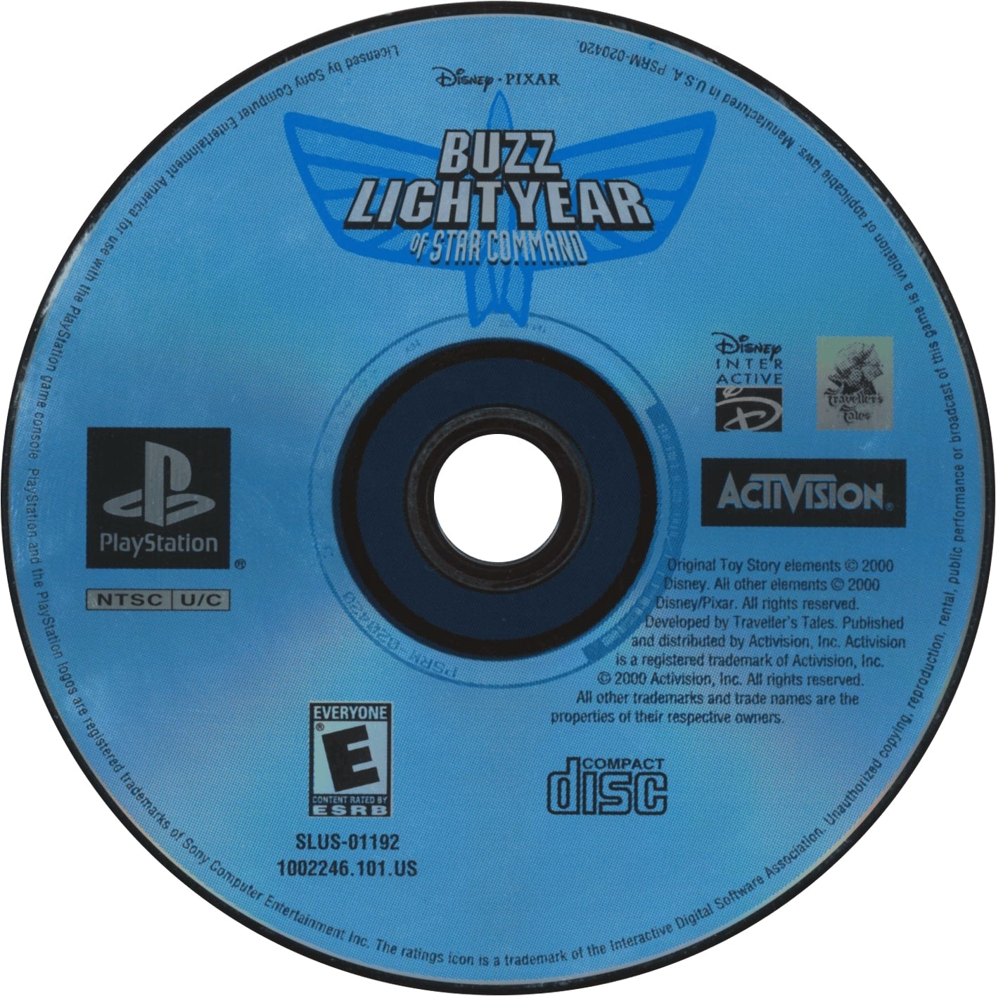 Buzz Lightyear of Star Command Playstation - Video Game - Used - CaveGamers - Image 3