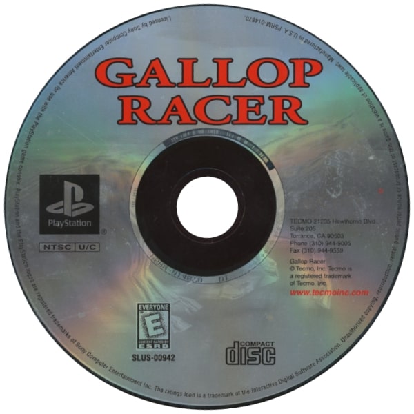 Gallop Racer Playstation - Video Game - Used - CaveGamers - Image 3