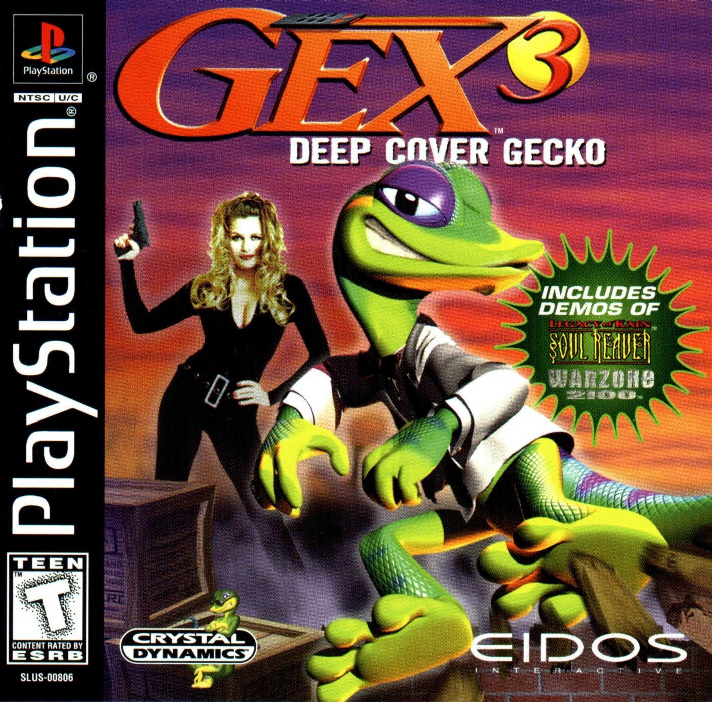 Gex 3: Deep Cover Gecko Playstation - Video Game - Used - CaveGamers