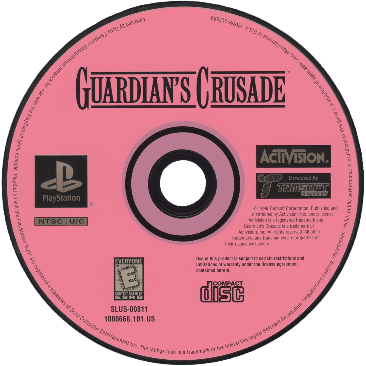Guardian's Crusade Playstation - Video Game - Used - CaveGamers - Image 3