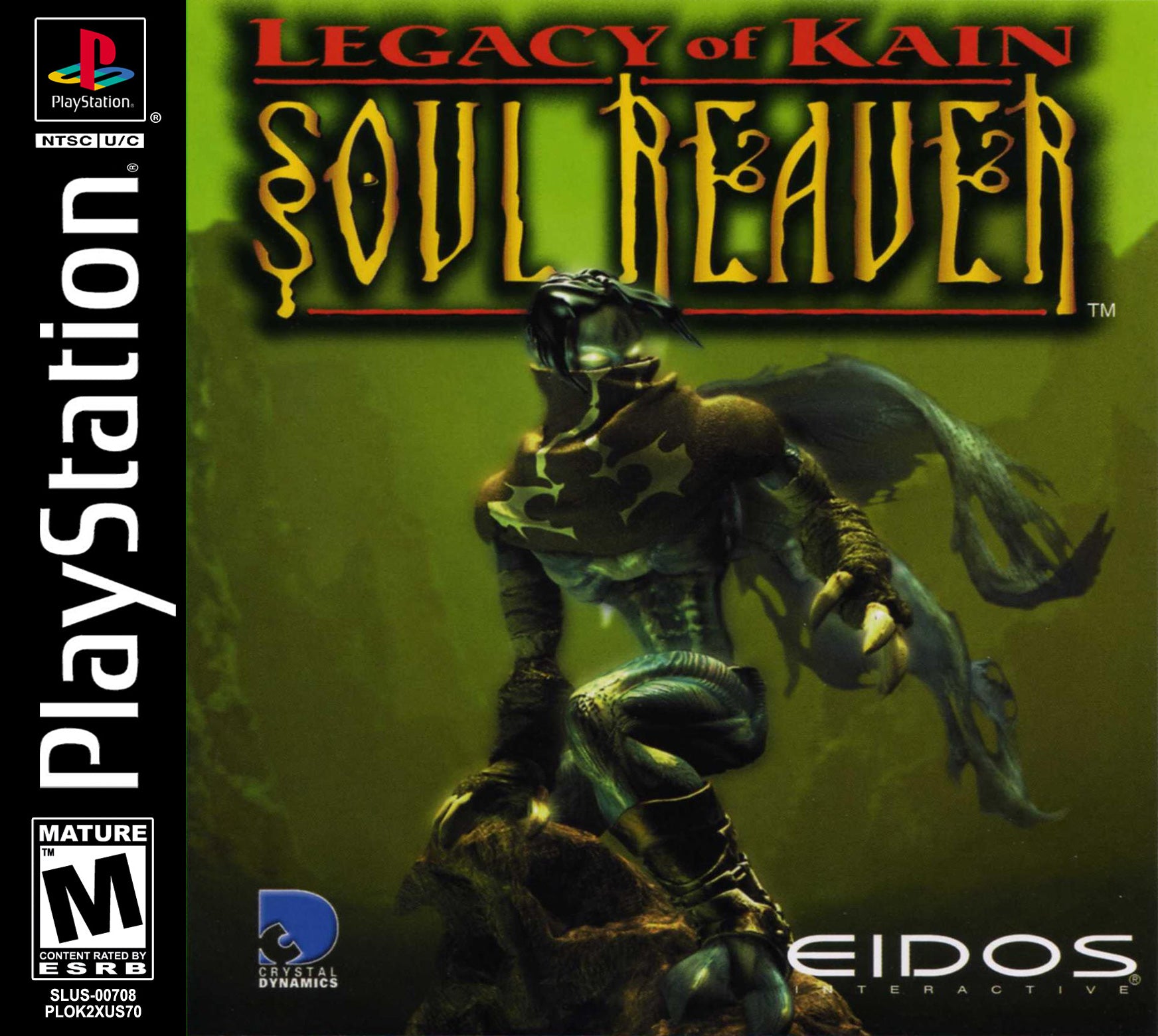 Legacy of Kain Soul Reaver Playstation - Video Game - Used - CaveGamers